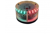 00055 Mantagua LED 3 kleuren toplicht + stroboscoop